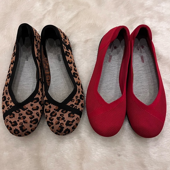 Clarks Shoes - 2 Pair Clarks Ballet Flat